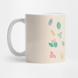 Leaf pattern Mug